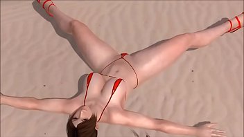 Preview 3 of Soft Buty - Mai Shiranui in a Micro Bikini DOAX3