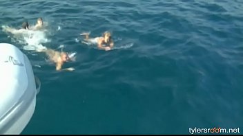 Preview 1 of Octopus Insertion 1 - Twink gay sex by the water