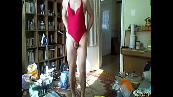 Preview 2 of Escorts Track - boy in hot one piece swimsuit