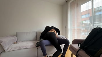 Preview 2 of Seduced Mother - Pag&aacute_ndole a mi roomie el alquiler con sexo l&eacute_sbico