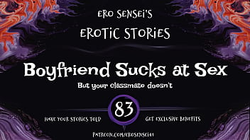 Preview 1 of Mia Khalifa Asshole - Boyfriend Sucks at Sex (Erotic Audio for Women) [ESES83]