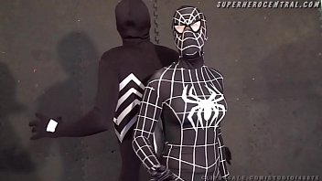 Preview 1 of Doing Tatto - Spidergirl Shamed