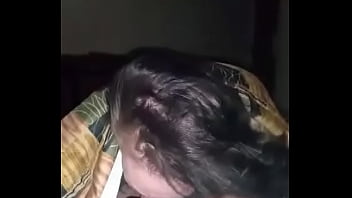 Preview 4 of Bound Nanny - Tinder girl sucking dick on first date.