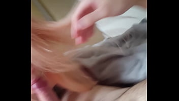 Preview 2 of Barwap - Slutty stepsister sucks my hard dick,  whilst our parents are out