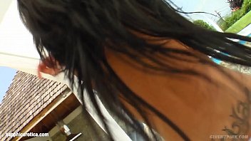 Preview 2 of Nnpj 075 - Givemepink part of Sapphix present Sabina Blue masturbating