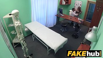 Preview 2 of Rad Vedo - Fake Hospital Sexy reporter gets to the point with blowjob and hard sex
