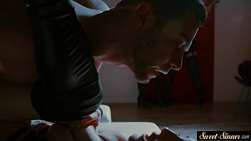 Preview 4 of Rocco Siffredi And Lust - Classy teen fucked and jizzed on tits