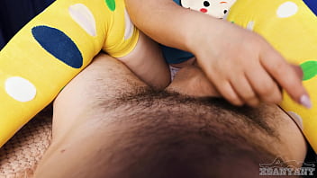 Preview 2 of Hot Sex Friends Sharing Cock - PIKACHU HandJob...please SUCK my hard COCK. XSanyAny