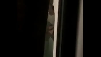 Preview 3 of So Much Cum In Blue - Caught on Balcony