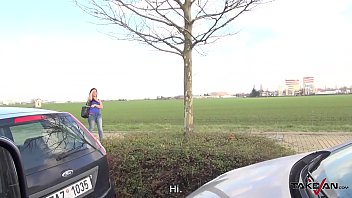 Preview 1 of Hentai Monster Gang - Takevan Big tits in motion while fucked in driving car by horny stranger