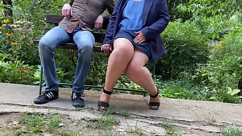 Preview 3 of Japanese Solo Webcam - Son-in-law loves to watch his mother-in-law pee on the street with her legs spread
