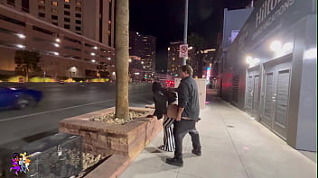 Preview 4 of Beautiful Girl Porn Hod - Raven and Justan outside quickie