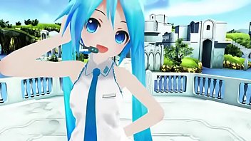 Preview 2 of Ismo Beby - Mikus Everywhare Dancing [NO PANTSU!!] Hurly Burly Party!! &quot_YEIGH&quot_