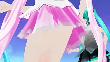 Preview 1 of Ismo Beby - Mikus Everywhare Dancing [NO PANTSU!!] Hurly Burly Party!! &quot_YEIGH&quot_