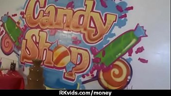 Preview 1 of Blacjcom Big Boobda - Sex for cash turns shy girl into a slut 22