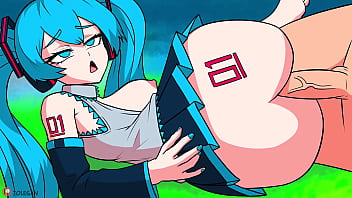 Preview 4 of Seny Xxxxx - 1HENTAI SIN CENSURA HATSUNE MIKU FOLLADA POR EL CULO!