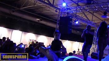 Preview 1 of Hindu Anti Sex - Lesbians licking and live music
