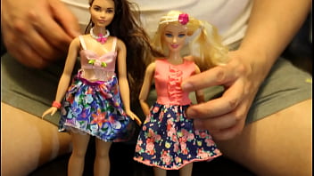 Preview 1 of Japan Porno Free Sex Pirn - Beautiful and sexy Barbie &amp_ Fashionista doll get DRENCHED in cum