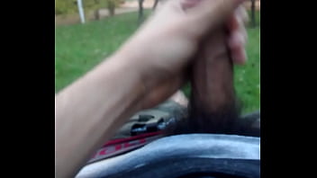 Preview 1 of Combative Topless Boxing - Jerking off at the backyard (punheta no quintal)