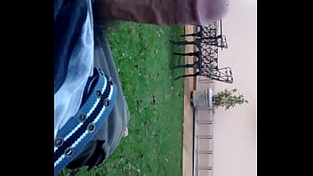Preview 4 of Combative Topless Boxing - Jerking off at the backyard (punheta no quintal)