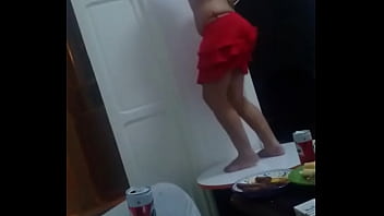 Preview 2 of Uzarbaijan Girl - 9a7ba Tunisie Arab tunisian sexy girl dancing