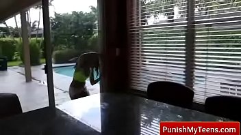 Preview 2 of My Wafie - Punish Teens - Extreme Hardcore Sex from  09