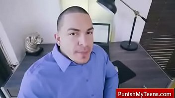 Preview 1 of Family Ensent - Punish Teens - Extreme Hardcore Sex from  08