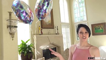 Preview 1 of Babyager Mistress - Kinky Family - Stepsis Cadey Mercury wants my cock for bday