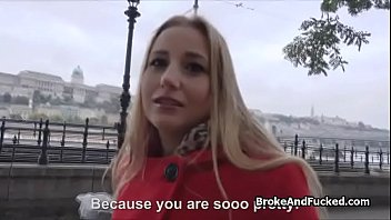 Preview 1 of Cuties Laying On Stomach - Fucking blonde amateur for cash