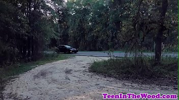 Preview 2 of Guy Catches - Cum tasting teen roughly banged by ranger
