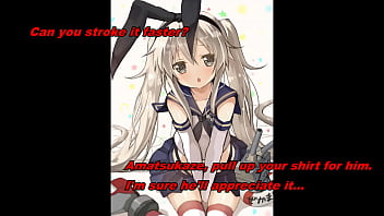 Preview 2 of Free Sxe - Amatsukaze Shimakaze Anime Dual JOI
