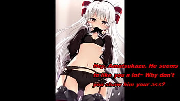 Preview 3 of Free Sxe - Amatsukaze Shimakaze Anime Dual JOI