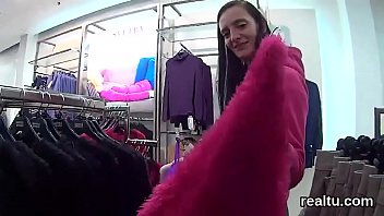 Preview 3 of Hd Asian Cumshotshoot - Glamorous czech cutie is tempted in the supermarket and fucked in pov