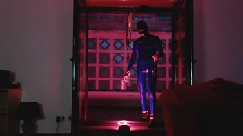 Preview 1 of Bagha Land - Amateur Full Latex Self Bondage