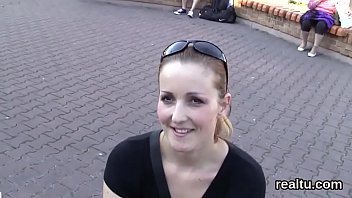 Preview 1 of Aes Sis - Adorable czech teen is teased in the shopping centre and poked in pov