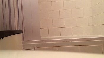 Preview 1 of Left Hangin - Hotel shower masturbation