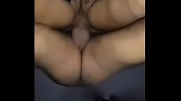 Preview 4 of Pijudo Follando Una Conchita - My girlfriend standing sex back side n front side
