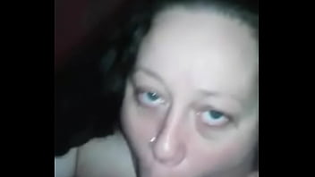 Preview 4 of Showerbait Com - White Las Vegas BBW MILF  sucking my young latino cock