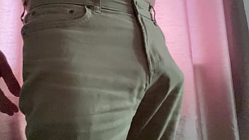 Preview 2 of Iraq Boobs - Mr Big Dick UK - my big cock explodes out of my pants