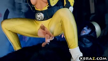 Preview 4 of Feets Hot - Power Rangers xxx parody with pornstar Abigail Mac