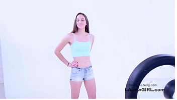 Preview 1 of Passed Out Men Molested - Chic and Sleek Brunette gets fucked in a modeling audition