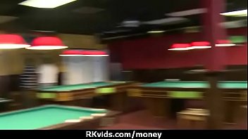 Preview 1 of Groped Tits Cinimea - Slutty amateur babe is paid cash from some crazy public sex 28