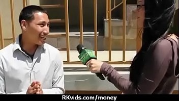Preview 3 of X Sis Love - Slutty amateur babe is paid cash from some crazy public sex 17