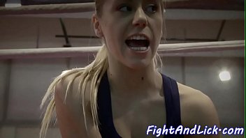 Preview 1 of Horn Teen Sneaks Dad Cock - Amateur beauties wrestling and pussylicking