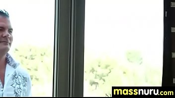 Preview 1 of Bf Video Nagi - slippery massage with happy end 7