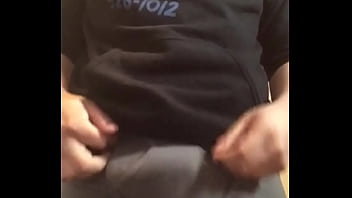Preview 1 of Old Gay Handjob Gloryhole - Young latino man uncut dick