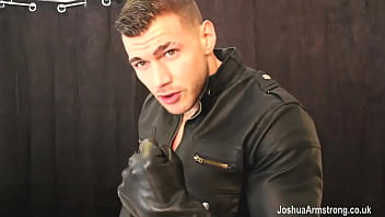 Preview 1 of Full Video Nee - Cocky Leather Wanking