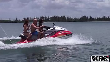 Preview 1 of Castle Small - Teens Ride the Party Boat video starring Eva Saldana - Mofos.com
