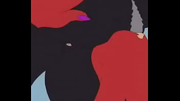Preview 4 of Hindi Dubbed Gangbang - furry oral!