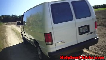 Preview 1 of Eila Hughes - Petite teen roughfucked by maledom master